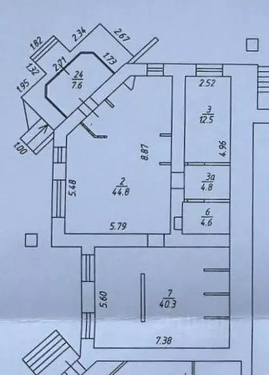 Помещение свободного назначения в Тюменская область, Тюмень ул. ... - Фото 1