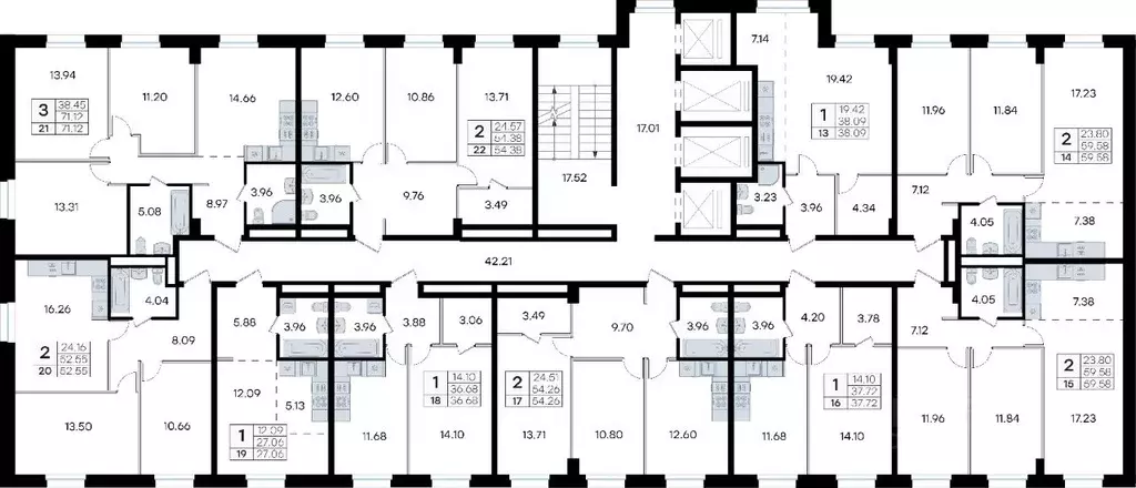 2-к кв. Приморский край, Владивосток ул. Тухачевского (59.58 м) - Фото 1