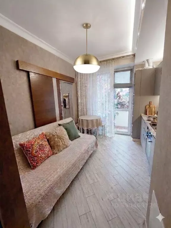 1-к кв. Краснодарский край, Сочи Мамайка мкр, ул. Волжская, 34/4 (27.0 ... - Фото 1