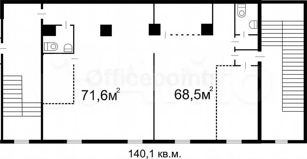 Офис 140 кв.м - Фото 0