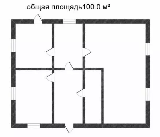 Дом в Ялуторовск, улица Лермонтова (100 м) - Фото 0