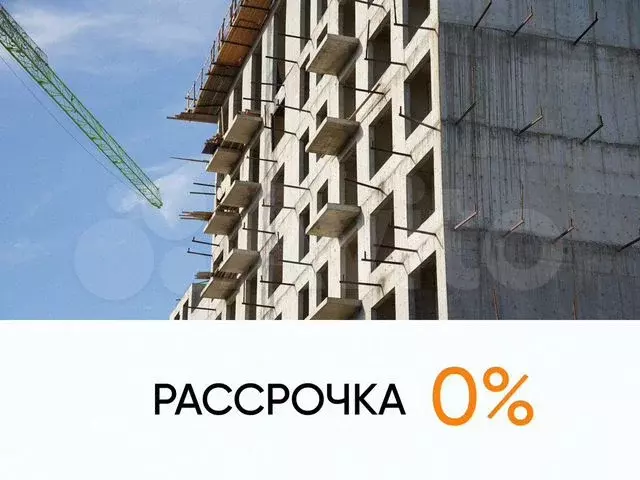 1-к. квартира, 39,8 м, 5/5 эт. - Фото 0