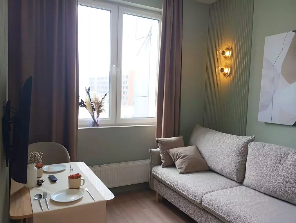 Студия Москва Березовая аллея, 19к4 (15.6 м) - Фото 1