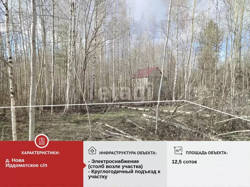 Участок в Вологодская область, Череповецкий район, Ирдоматское с/пос, ... - Фото 0