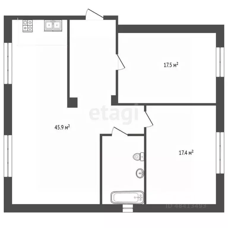 3-к кв. Краснодарский край, Геленджик городской округ, с. ... - Фото 1