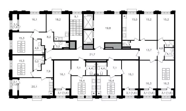 1-комнатная квартира: Москва, Михалковская улица, 48к1 (50.1 м) - Фото 1