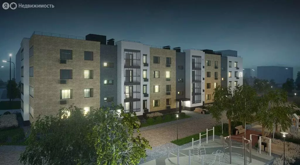 Квартира-студия: Старый Оскол, микрорайон Заречье, 11 (44 м) - Фото 2