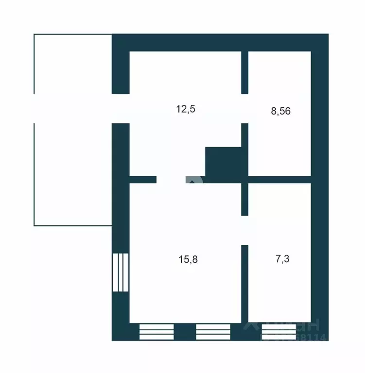 Дом в Новосибирская область, Бердск ул. Разина, 6 (44 м) - Фото 2