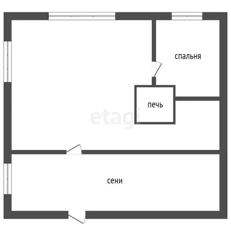 Дом в посёлок Коптелово, Вокзальная улица (27.5 м) - Фото 1