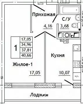 1-к кв. Смоленская область, Смоленский муниципальный округ, д. ... - Фото 0