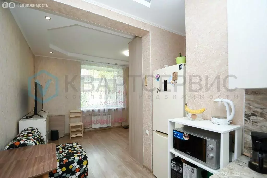 1-комнатная квартира: Омск, улица Серова, 6 (31.5 м) - Фото 1