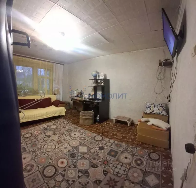 1-к кв. Нижегородская область, Нижний Новгород Северный жилрайон, ул. ... - Фото 1