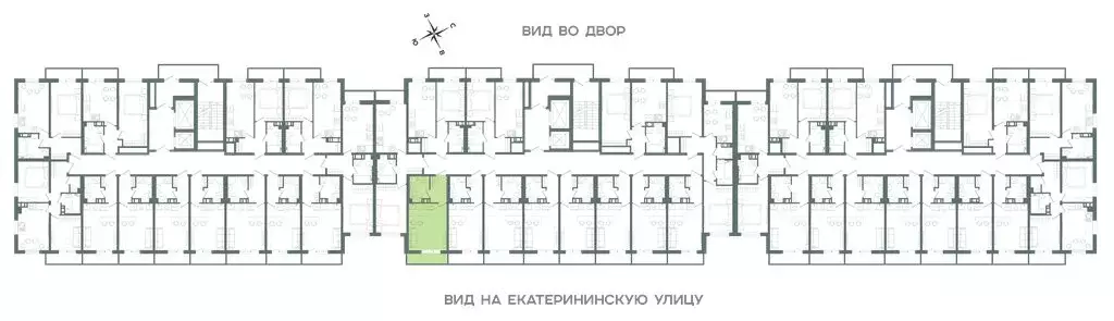 Квартира-студия: Мурино, Екатерининская улица, 11 (23 м) - Фото 2
