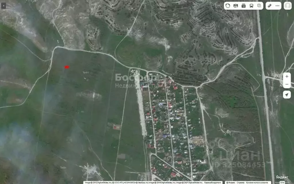 Участок в Крым, Феодосия муниципальный округ, Орджоникидзе пгт, Волна ... - Фото 2