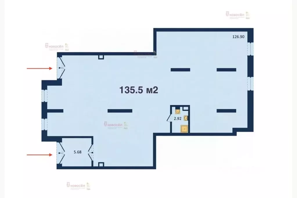 Торговая площадь в Свердловская область, Екатеринбург Академ-Центр ... - Фото 2