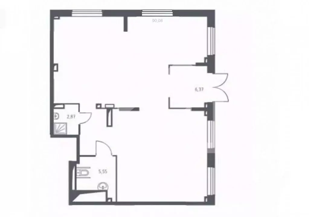 Торговая площадь в Московская область, Люберцы городской округ, Мирный ... - Фото 2