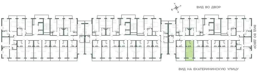 Квартира-студия: Мурино, Екатерининская улица, 11 (20.5 м) - Фото 1