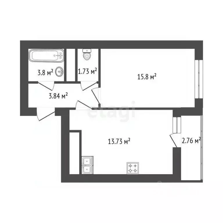 1-к кв. Санкт-Петербург Планерная ул., 97к2 (37.2 м) - Фото 2