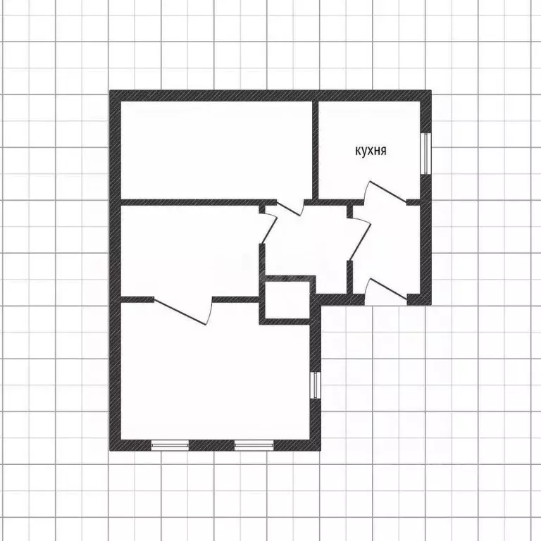 Дом в Белгородская область, Белгород Болховец кв-л,  (49 м) - Фото 2