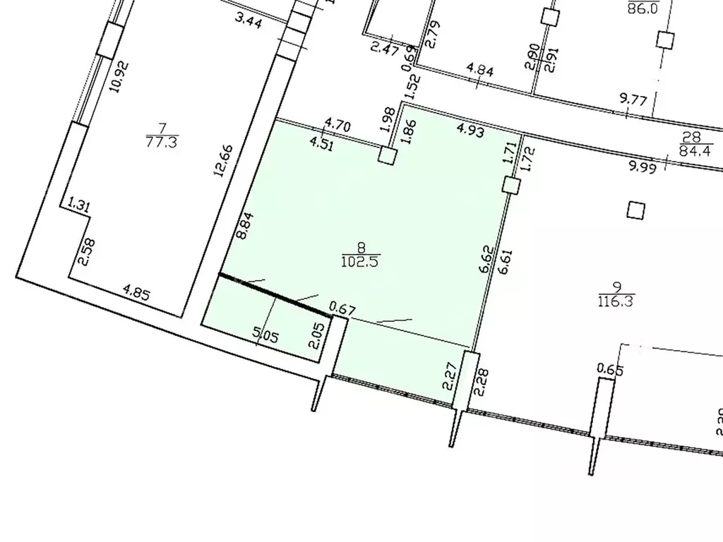 Офис в Санкт-Петербург Большой Сампсониевский просп., 68Н (103 м) - Фото 2