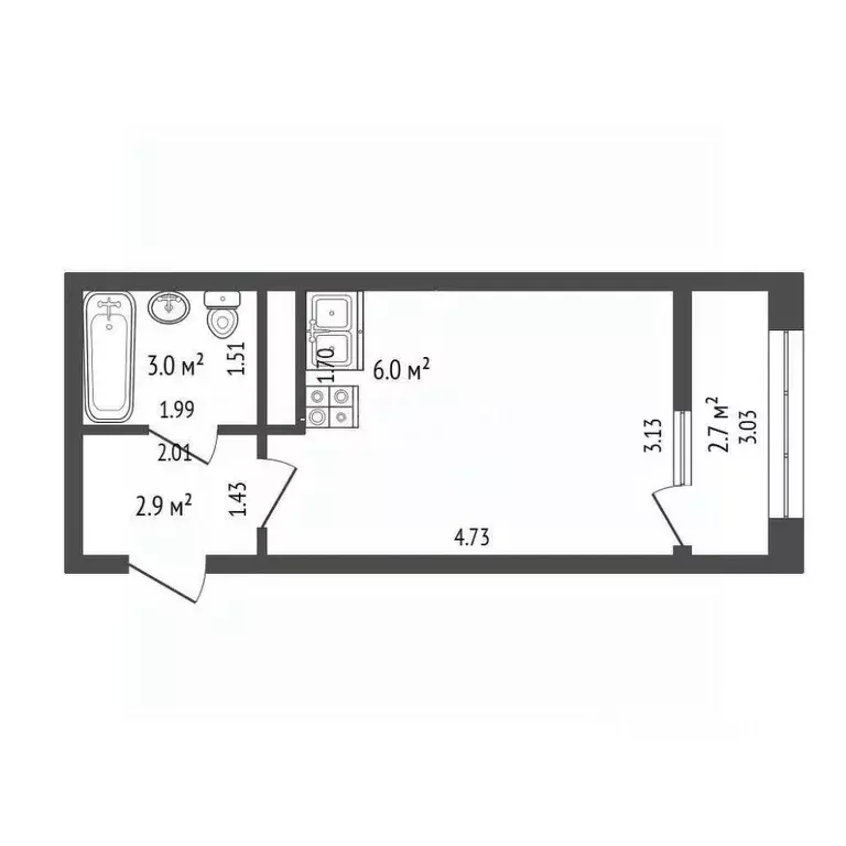 Студия Московская область, Ленинский городской округ, Дрожжино пгт ш. ... - Фото 2