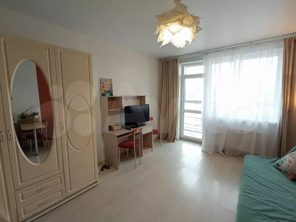 1-к. квартира, 30 м, 10/25 эт. - Фото 1