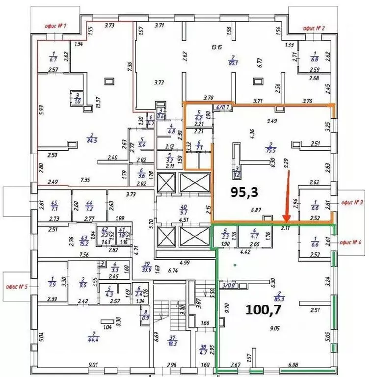 Офис в Удмуртия, Ижевск ул. Герцена, 8к2 (101 м) - Фото 2