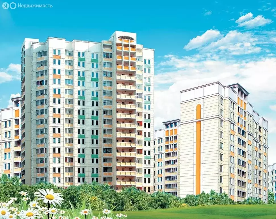 2-комнатная квартира: Балашиха, микрорайон Железнодорожный, улица ... - Фото 0