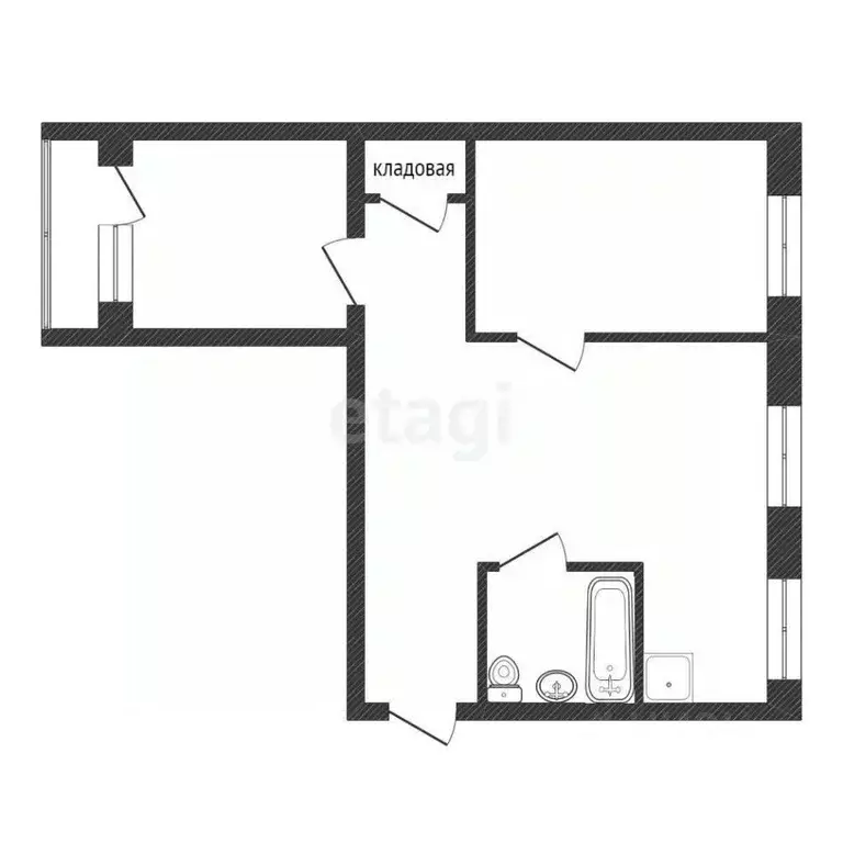 3-к кв. Красноярский край, Сосновоборск ул. Энтузиастов, 10 (74.3 м) - Фото 1