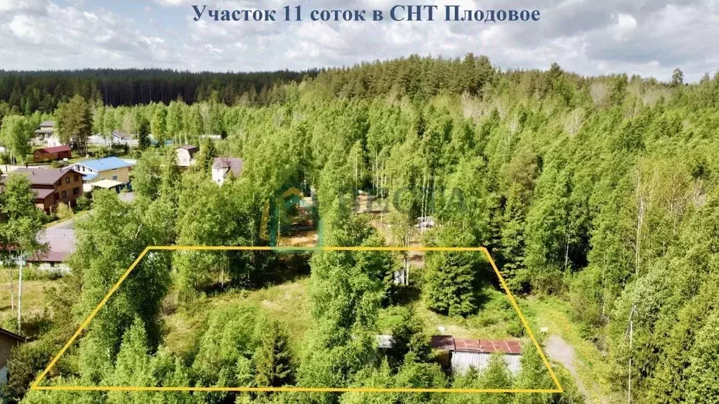 Участок в Ленинградская область, Приозерский район, Сосновское с/пос, ... - Фото 1