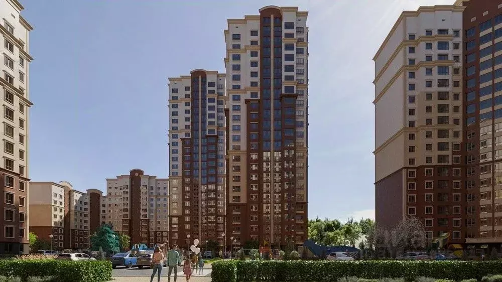 3-к кв. Крым, Симферопольский район, с. Мирное ул. Крымской Весны, 6к2 ... - Фото 1