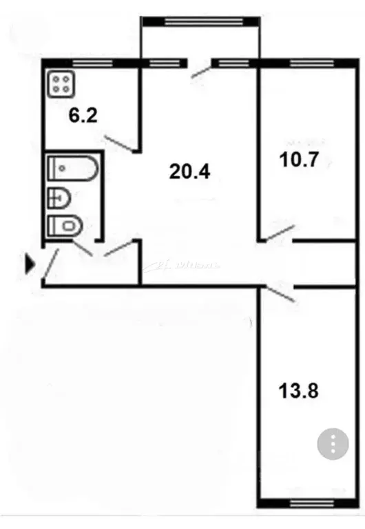 Планировка хрущевки 3 комнаты фото 14