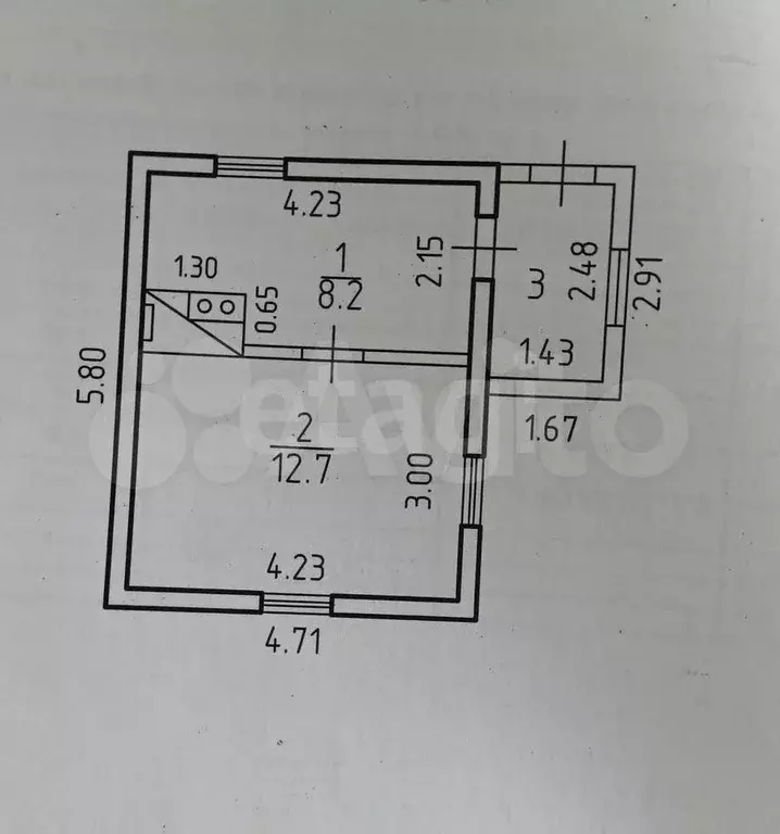 Дача 25 м на участке 6 сот. - Фото 0