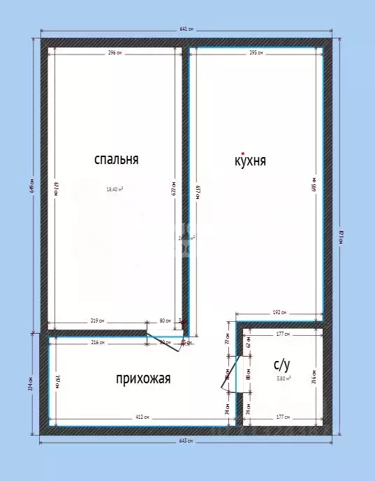 1-к кв. Дагестан, Махачкала ш. Хушетское, 79 (60.7 м) - Фото 1