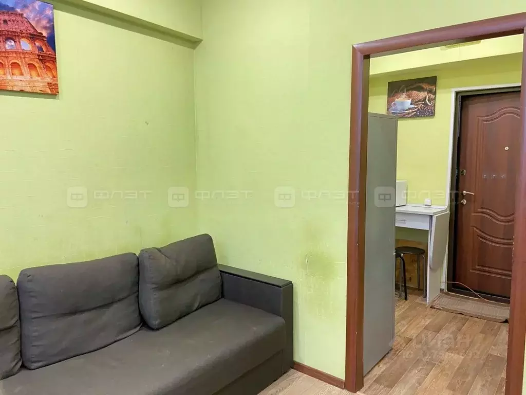 1-к кв. Татарстан, Казань Енисейская ул., 4 (18.0 м) - Фото 1