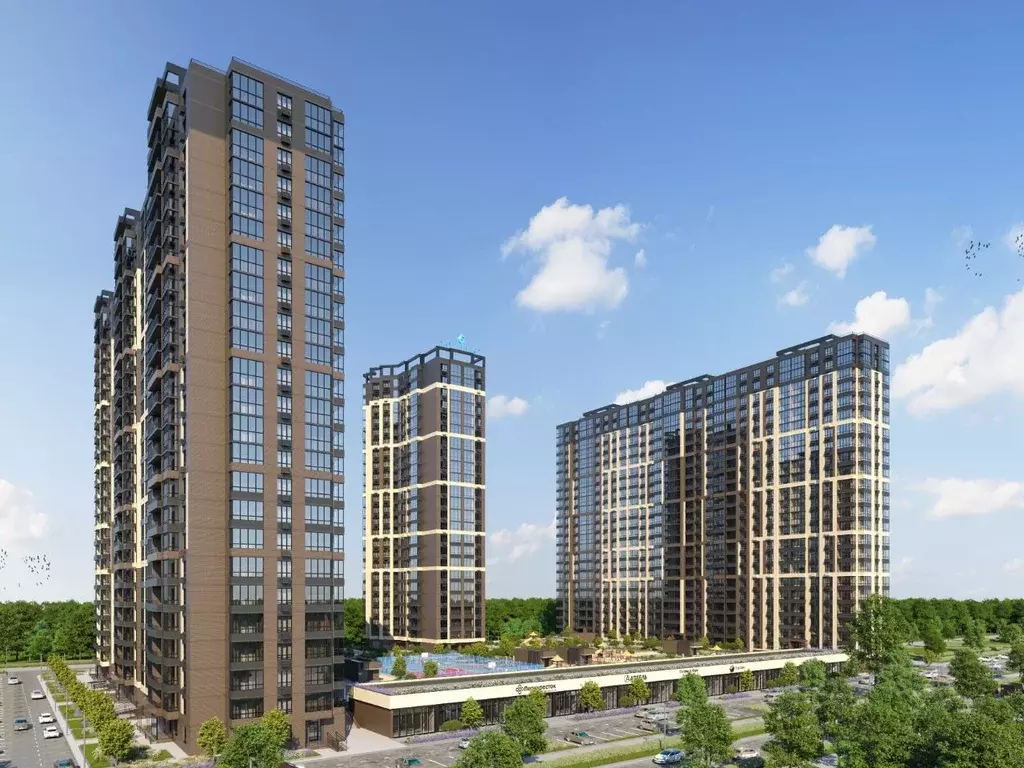 2-к кв. Краснодарский край, Краснодар Плодородный-2 мкр, ул. ... - Фото 1