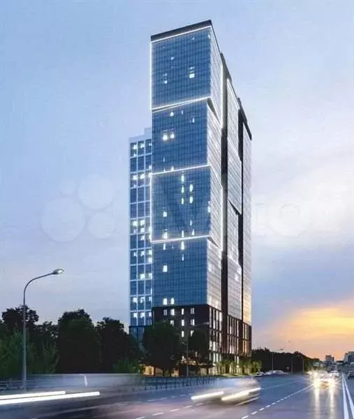 2-к. квартира, 54,9 м, 17/30 эт. - Фото 1