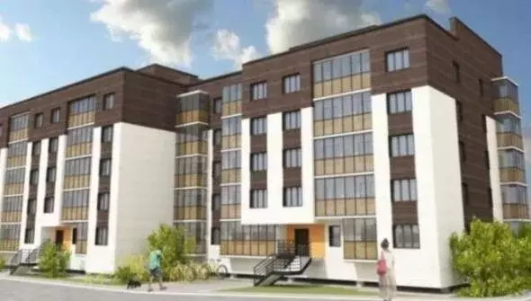 Квартира, 1 комната, 57.84 м - Фото 1