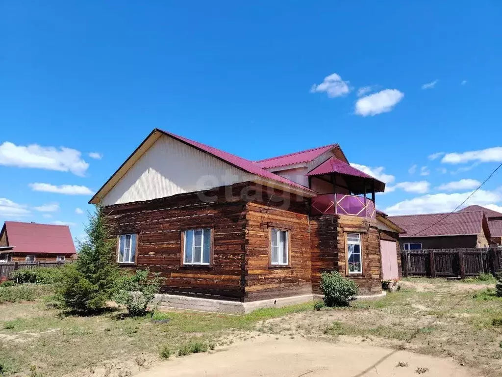 Дом в Забайкальский край, Читинский район, с. Засопка ул. Зеленая (181 ... - Фото 0