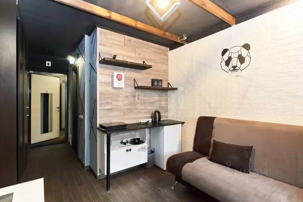 Студия Тюменская область, Тюмень ул. Новоселов, 117 (17.0 м) - Фото 1