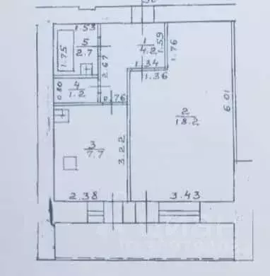 1-к кв. Башкортостан, Уфа ул. Кирова, 47/1 (34.0 м) - Фото 0