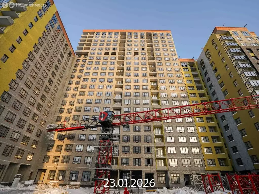 2-комнатная квартира: Тюмень, улица Фармана Салманова, 21 (55 м) - Фото 1