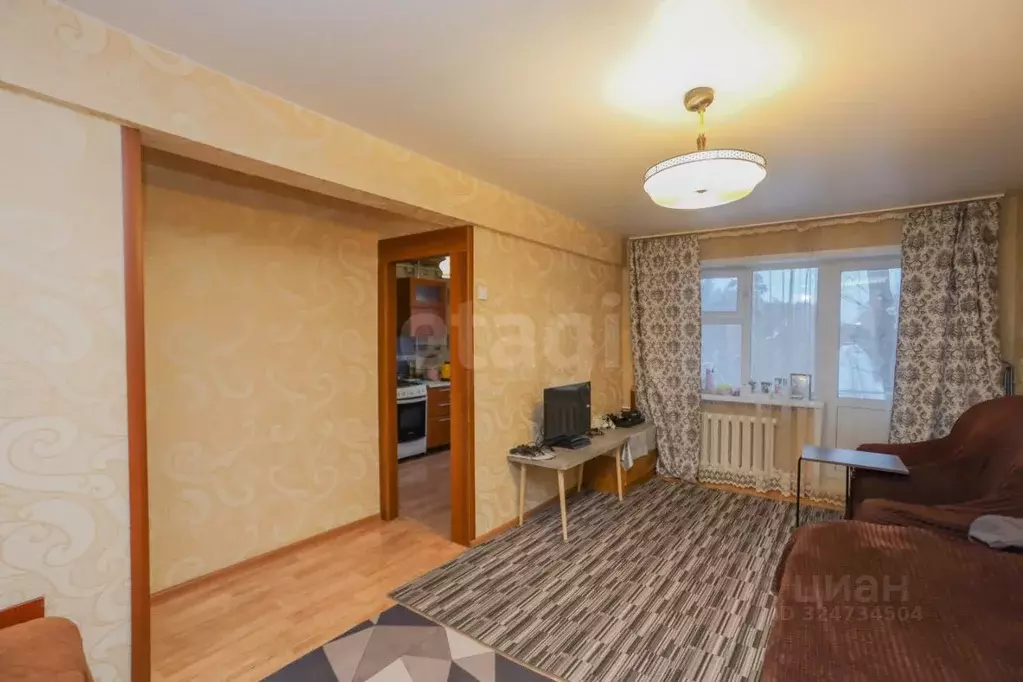 1-к кв. Иркутская область, Ангарск 82-й кв-л, 13 (31.0 м) - Фото 1