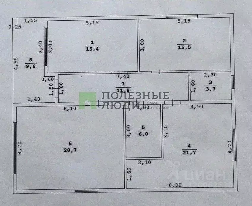 Дом в Севастополь Афганец садоводческое товарищество,  (120 м) - Фото 1