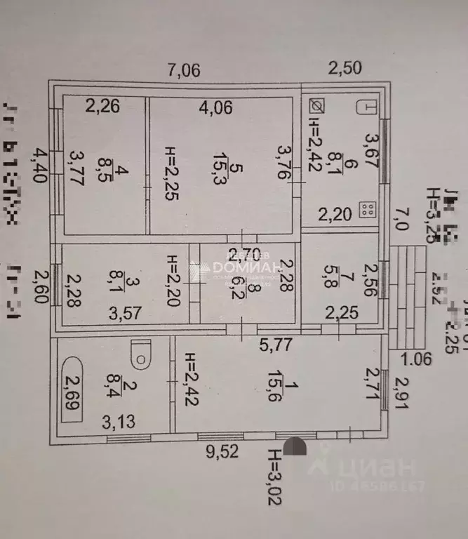 Дом в Ростовская область, Новочеркасск Путиловский пер., 27 (87 м) - Фото 2