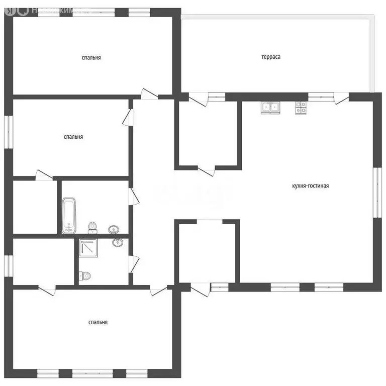 Дом в Краснодар, улица им. Грабина В.Г., 23 (227 м) - Фото 1