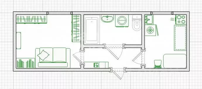 1-к кв. Омская область, Омск Заозерный мкр, ул. Тимофея Белозерова, 3А ... - Фото 2