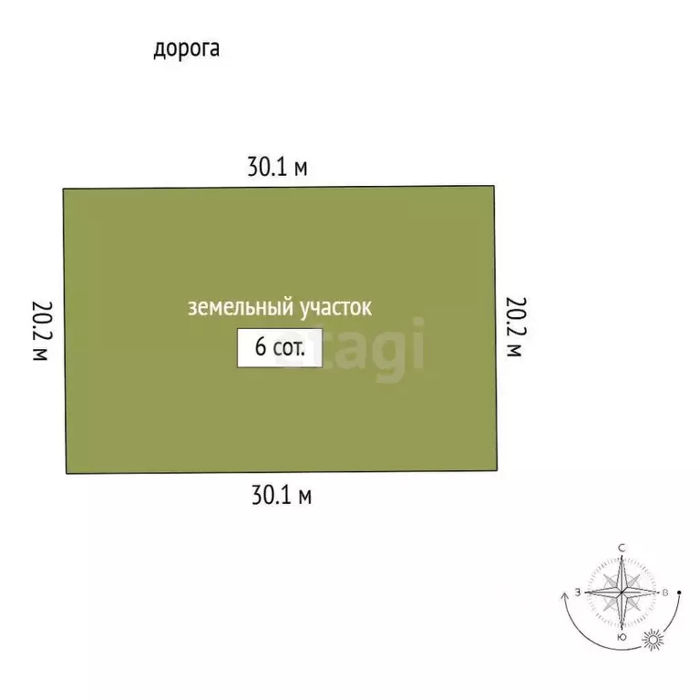 Участок в Крым, Симферопольский район, Николаевка пгт  (6.0 сот.) - Фото 2