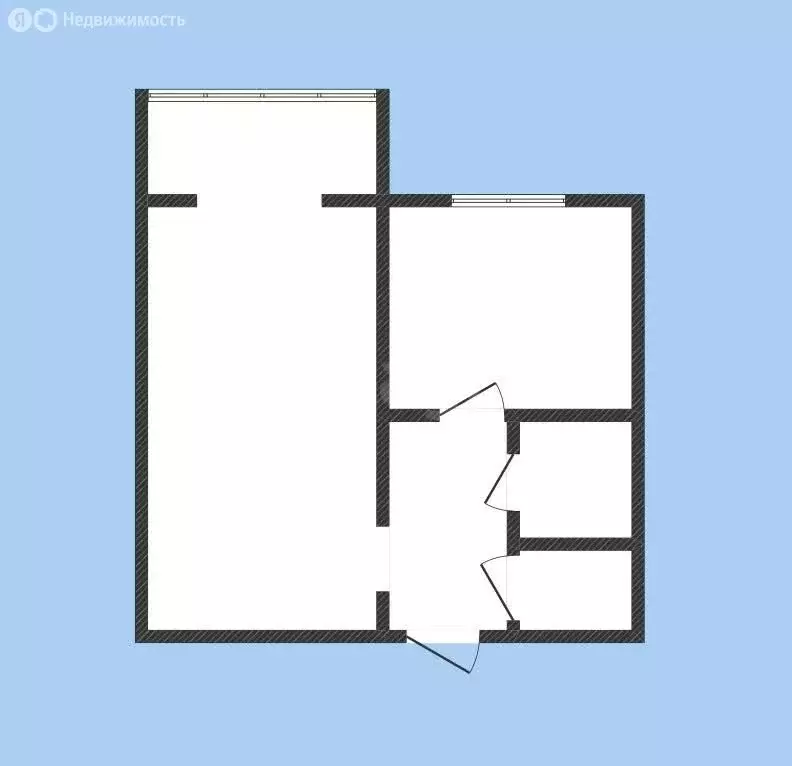 1-комнатная квартира: Тверь, улица Можайского, 87 (34.9 м) - Фото 1