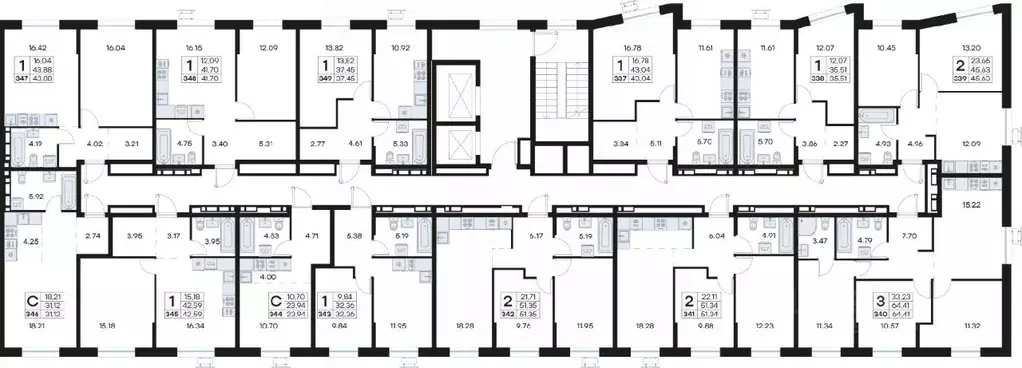 1-к кв. Приморский край, Владивосток Катерная ул., 31/2 (35.51 м) - Фото 2
